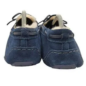 UGG Australia Olsen Suede Moccasins Blue Navy Lined Loafers Men’s 10 1003390 UGG Australia Olsen Suede Moccasins Blue Navy Lined Loafers  main image 4